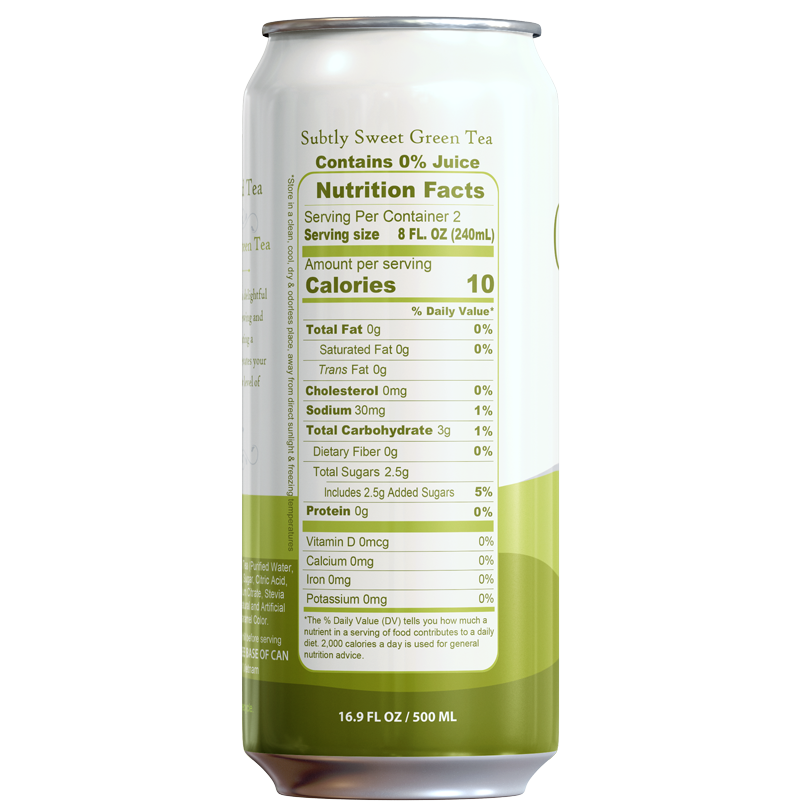 Tara Real Brew Green Tea 16.9 Fl.oz (12pk)