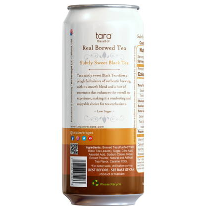 Tara Real Brew Black Tea 16.9 Fl.oz (12pk)