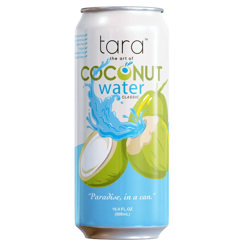 Tara Pure Coconut Water, With Pulp, 16.9 fl.oz (12pk)
