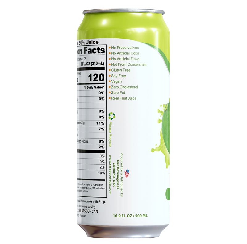 Tara Real Lime Juice No Pulp, 16.9 fl.oz (12pk)