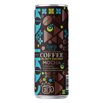 Tara Velvety Coconut Mocha Latte Coffee 12oz (24pk)