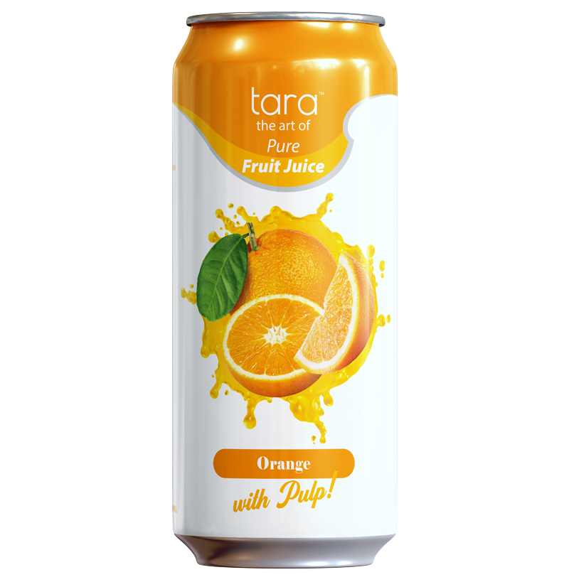 Tara Pure Orange Juice With Pulp, No Added Sugar, 16.9 fl.oz (12pk)