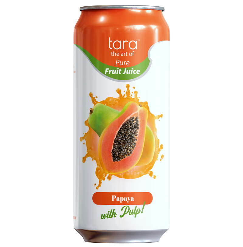 Tara Pure Papaya Juice, With Pulp, 16.9 fl.oz (12pk)