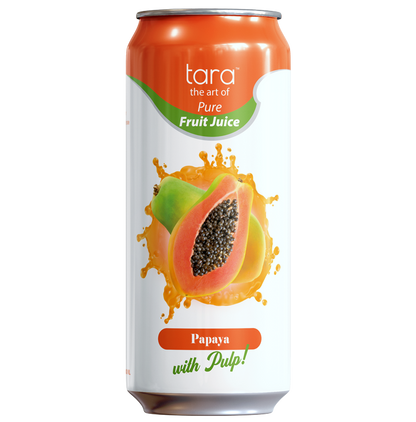 Tara Pure Papaya Juice, With Pulp, 16.9 fl.oz (12pk)