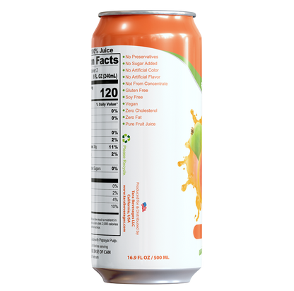 Tara Pure Papaya Juice, With Pulp, 16.9 fl.oz (12pk)