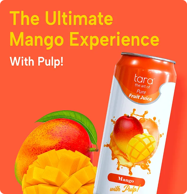 Tara Pure Mango Juice With Pulp, No Added Sugar, 16.9 fl.oz (12pk) – detail 4