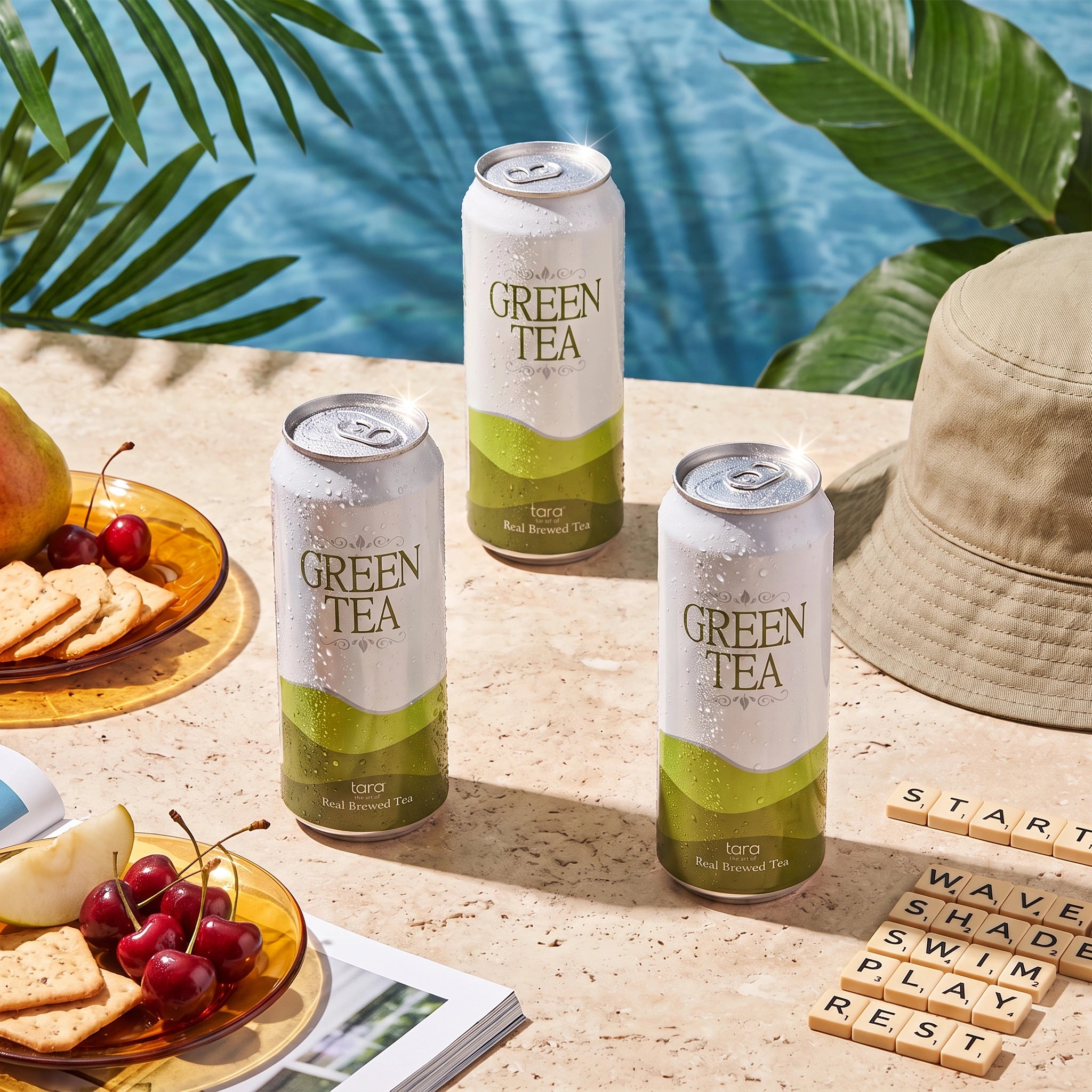 Tara Real Brew Green Tea 16.9 Fl.oz (24pk) – detail 2