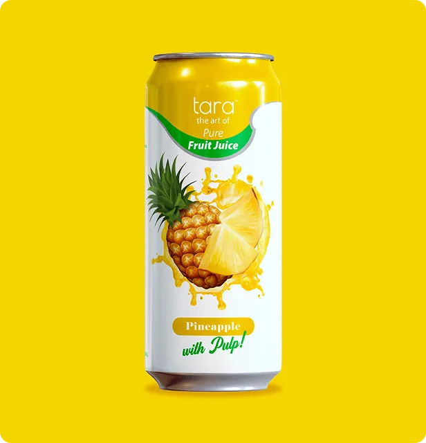 Tara Pure Pineapple Juice With Pulp, No Added Sugar, 16.9 fl.oz (12k) – detail 1