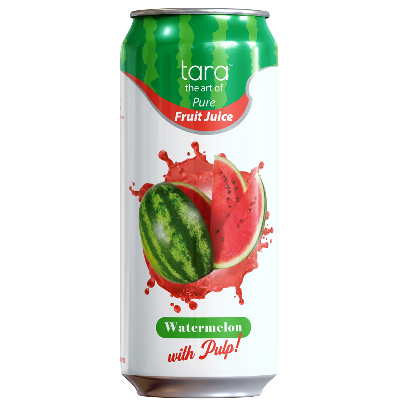 Tara Pure Watermelon Juice With Pulp, No Added Sugar, 16.9 fl.oz (12pk)