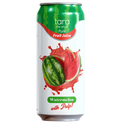 Tara Pure Watermelon Juice With Pulp, No Added Sugar, 16.9 fl.oz (12pk)