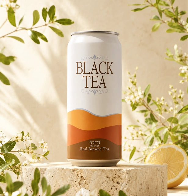 Tara Real Brew Black Tea 16.9 Fl.oz (12pk) – detail 2