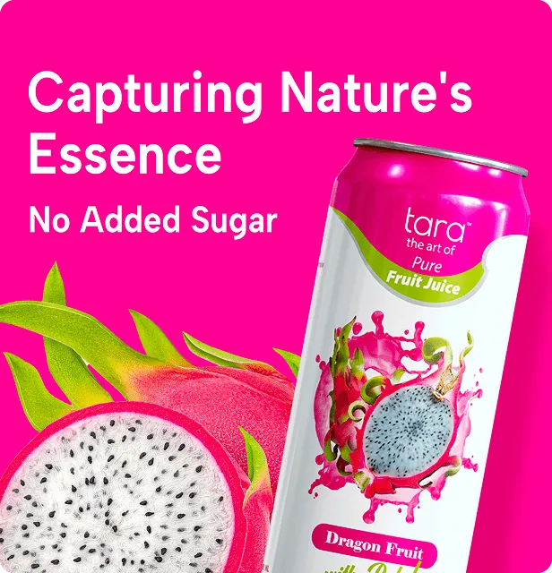 Tara Pure Dragon Fruit Juice With Pulp, No Added Sugar, 16.9 fl.oz (12pk) – detail 4