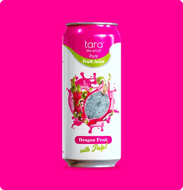 Tara Pure Dragon Fruit Juice With Pulp, No Added Sugar, 16.9 fl.oz (12pk) – detail 1