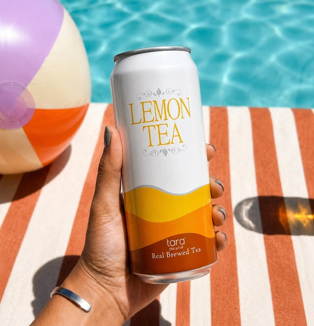 Tara Real Brew Lemon Tea 16.9 Fl.oz (12pk) – detail 3