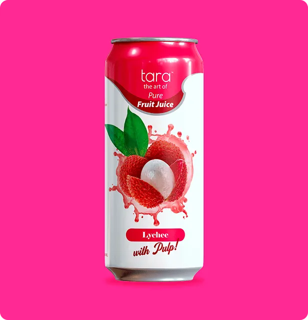 Tara Pure Lychee Juice With Pulp, 16.9 fl.oz (No Added Sugar) – detail 1