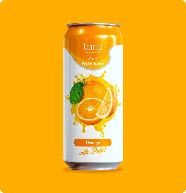 Tara Pure Orange Juice With Pulp, No Added Sugar, 16.9 fl.oz (12pk) – detail 1