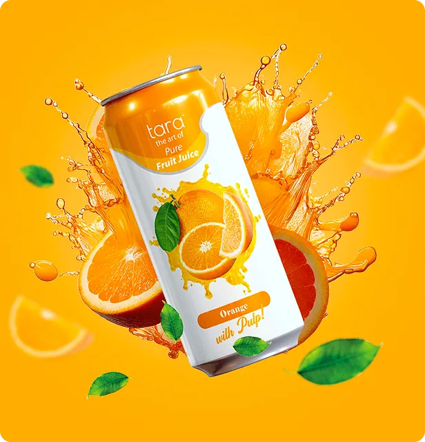Tara Pure Orange Juice With Pulp, No Added Sugar, 16.9 fl.oz (12pk) – detail 4