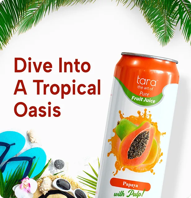Tara Pure Papaya Juice, With Pulp, 16.9 fl.oz (12pk) – detail 4