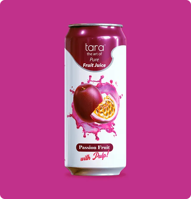 Tara Pure Passionfruit Juice With Pulp, No Added Sugar, 16.9 fl.oz (12pk) – detail 1