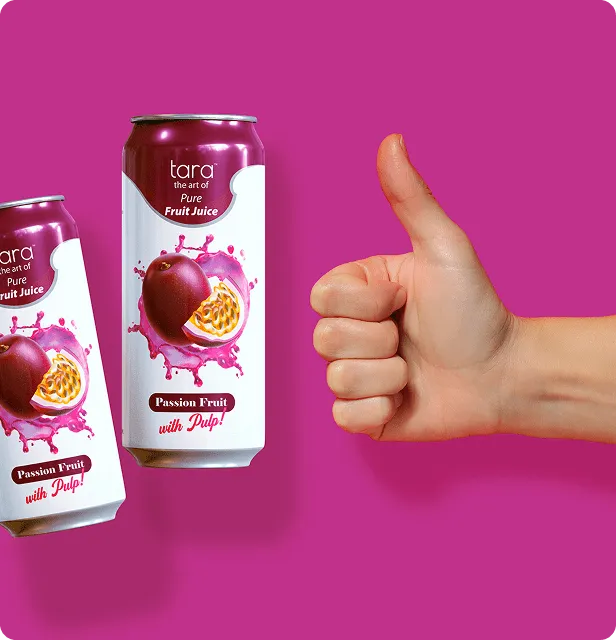 Tara Pure Passionfruit Juice With Pulp, No Added Sugar, 16.9 fl.oz (12pk) – detail 2
