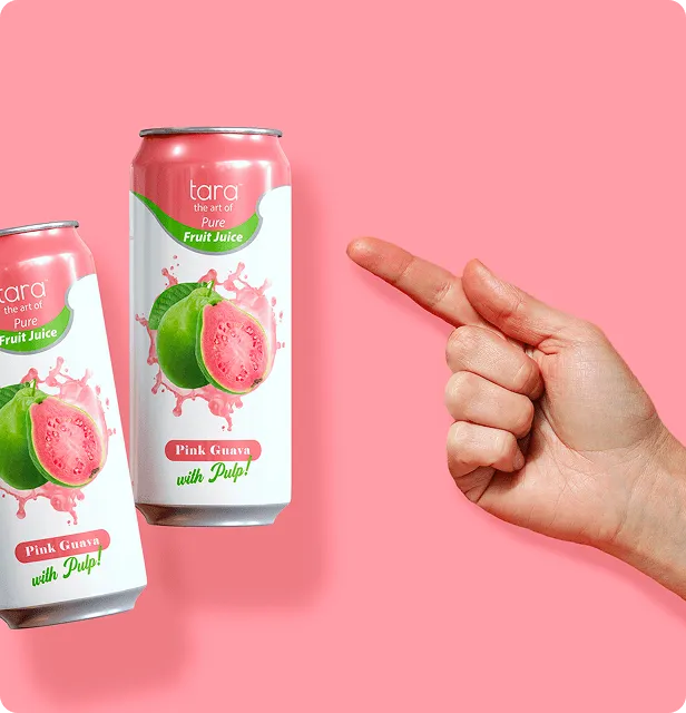 Tara Pure Pink Guava Juice With Pulp, No Added Sugar, 16.9 fl.oz (12pk) – detail 2