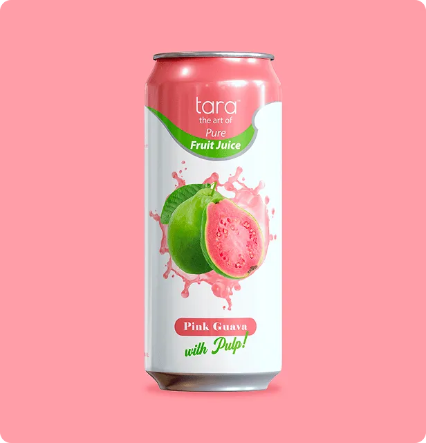 Tara Pure Pink Guava Juice With Pulp, No Added Sugar, 16.9 fl.oz (12pk) – detail 1