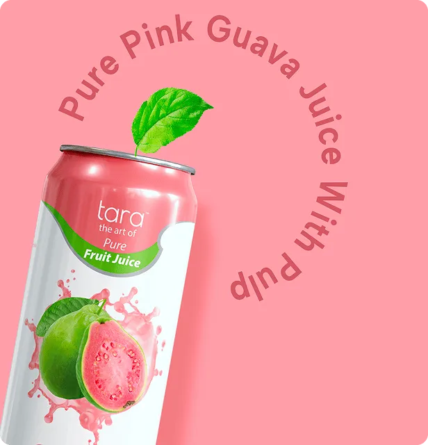 Tara Pure Pink Guava Juice With Pulp, No Added Sugar, 16.9 fl.oz (12pk) – detail 4