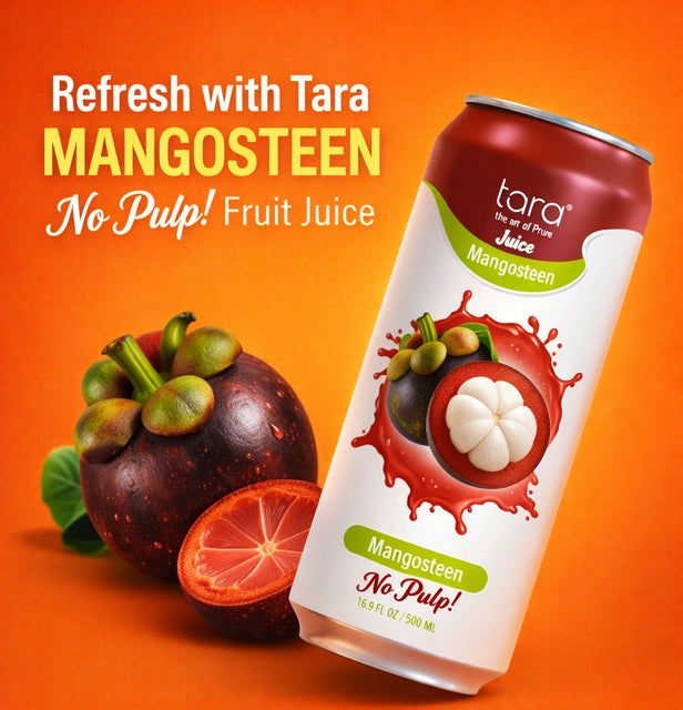 Tara Pure Mangosteen Juice No Pulp, No Added Sugar, 16.9 fl.oz (12pk) – detail 4