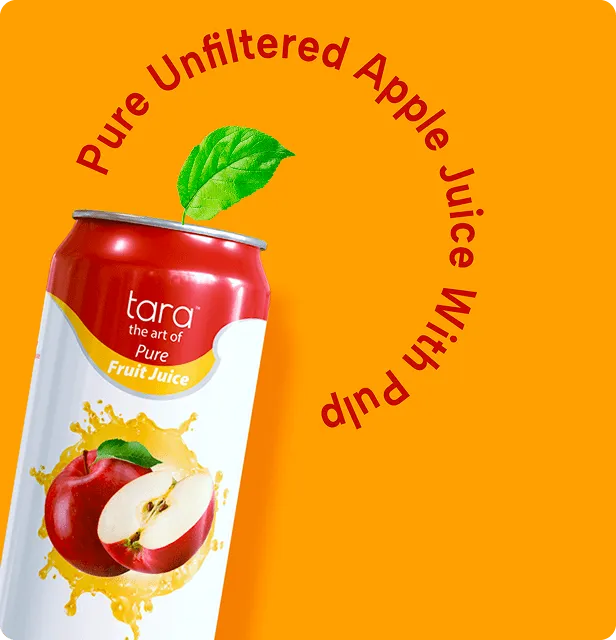 Tara Pure Unfiltered Apple Juice, With Pulp, 16.9 fl.oz (12pk) – detail 4