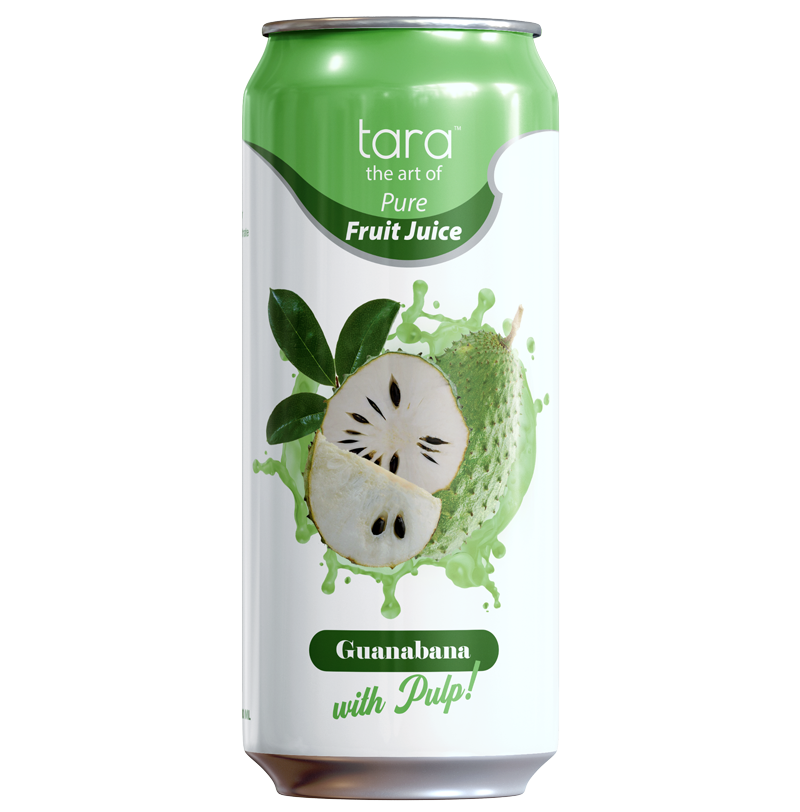 Tara Pure Guanabana Juice With Pulp, No Added Sugar, 16.9 fl.oz (12pk)