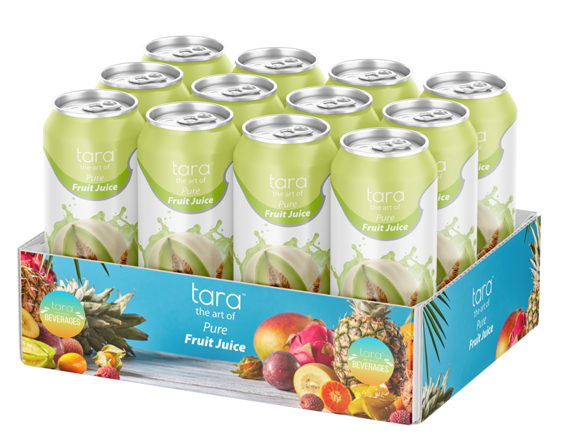 Tara Pure Honeydew Melon Juice With Pulp, No Added Sugar, 16.9 fl.oz (12pk)