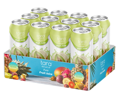 Tara Pure Honeydew Melon Juice With Pulp, No Added Sugar, 16.9 fl.oz (12pk)