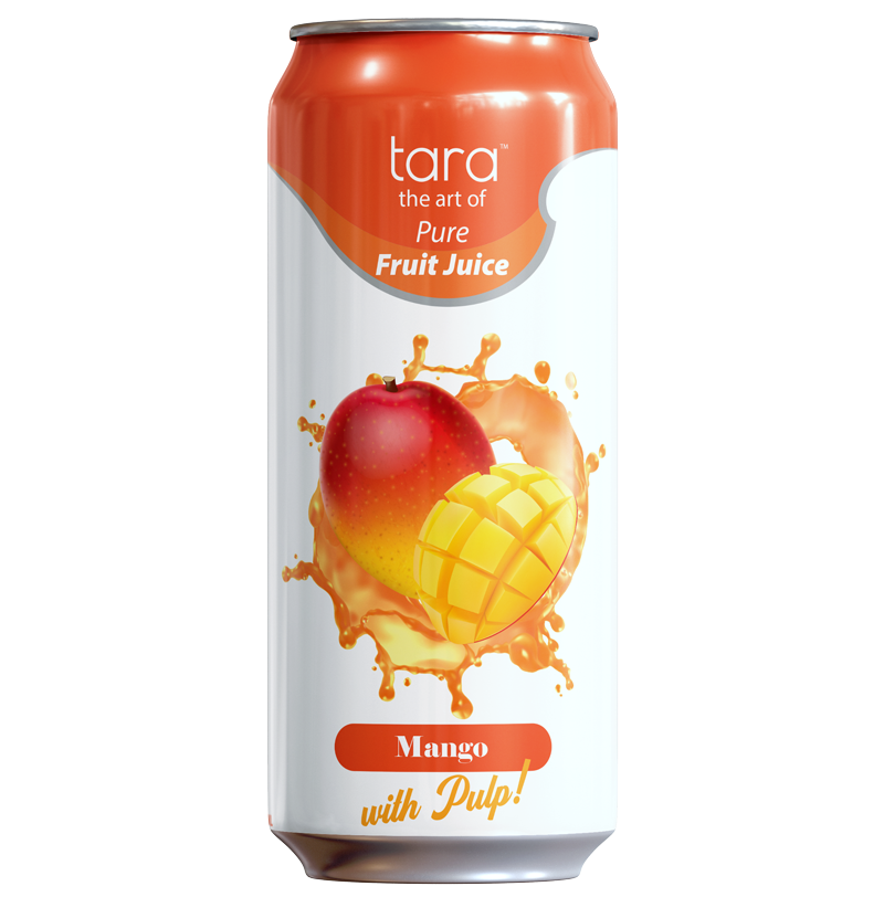 Tara Pure Mango Juice With Pulp, No Added Sugar, 16.9 fl.oz (12pk)