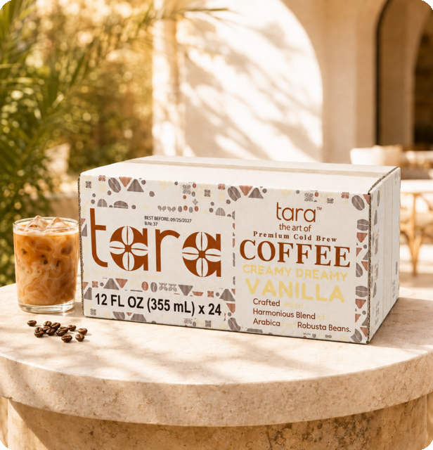 Tara Creamy Dreamy Vanilla Coffee 12.0 Fl.oz (24pk) – detail 4