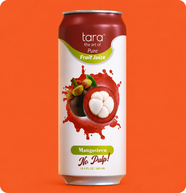 Tara Pure Mangosteen Juice No Pulp, No Added Sugar, 16.9 fl.oz (12pk) – detail 1