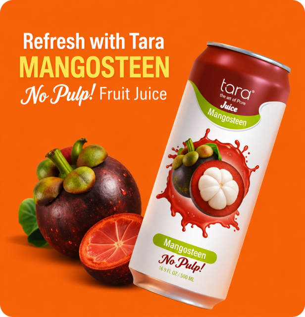 Tara Pure Mangosteen Juice No Pulp, No Added Sugar, 16.9 fl.oz (12pk) – detail 4