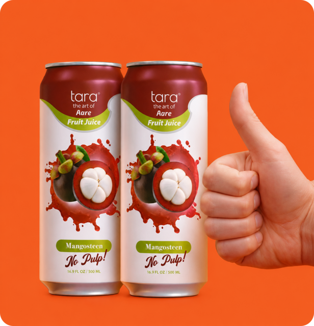 Tara Pure Mangosteen Juice No Pulp, No Added Sugar, 16.9 fl.oz (12pk) – detail 2